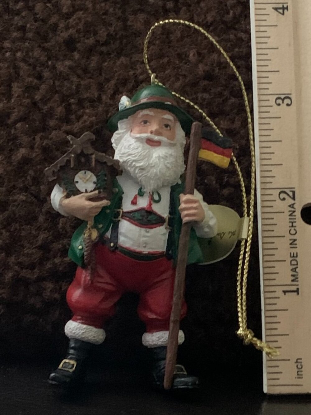 Santa Ornament